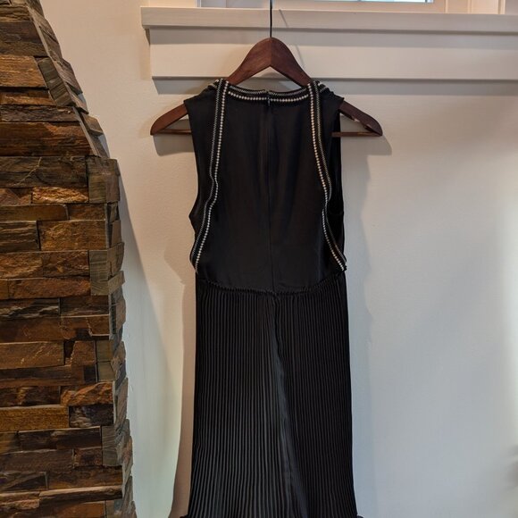 3.1 Phillip Lim 100% Silk Black Dress Size 2 quietluxury - Picture 3 of 9
